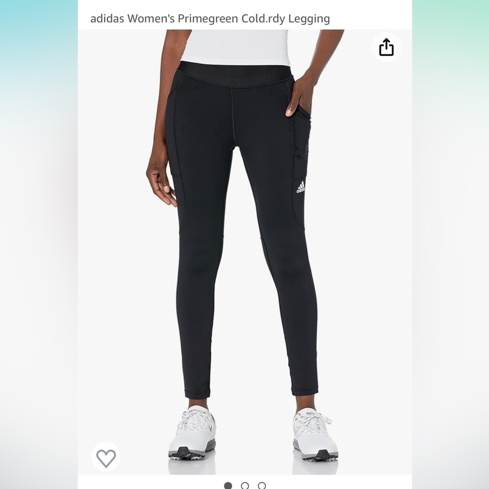 adidas Women's Primegreen Cold.rdy Legging running thermal legging